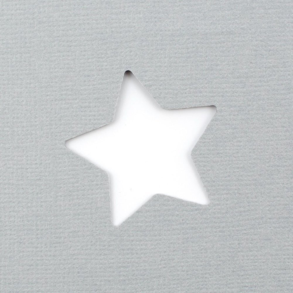 Paper Press and Punch Interchangeable Base with Star Punch